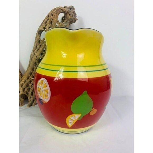 VASCONIA Ceramic Sangria Pitcher - Picture 4 of 8